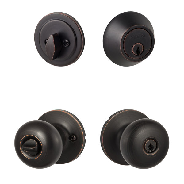 Jeu De Boutons De Porte Commerciaux Légers - Chrome Satiné - Universels, En Zinc, Style Classique